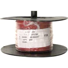 Draka 0.5mm2 red electric cable