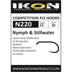Ikon N220 20 pcs nymph hook