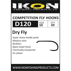 Ikon D120 20 pcs surface fly hook