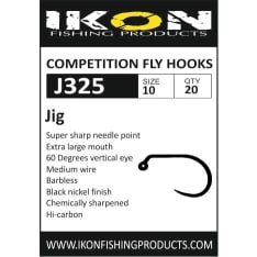 Ikon J325 20 pcs fly hook