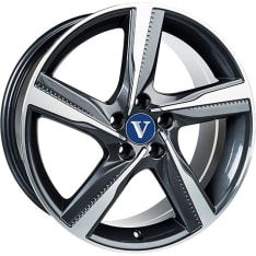 Barzetta Tornado Titanium Polished 8.5x20 Jako:5x108 ET:47 vanne