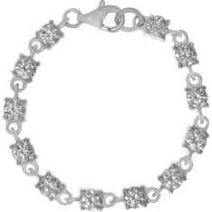 TK 425 Silver wrist chain