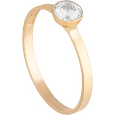 TK 43 Gold baptism ring