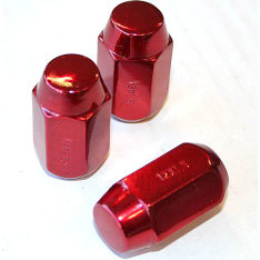 SteyrTek 1.5mm pitch 12mm Red rim nut