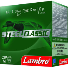 Lambro Steel 12/70 30 g 25 pc shotgun cartridge