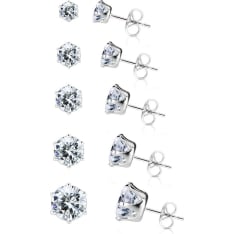 SJ KK022 steel earrings