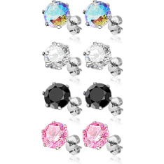 SJ KK025 steel earrings