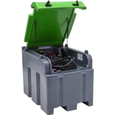 INFRA Master 400L 12V diesel/fuel oil tank with protective cover with pump and automatic gun