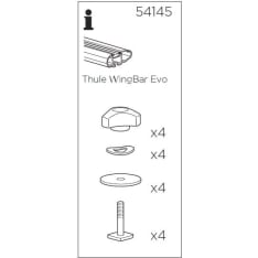 Thule TH 54145 K-guard asennussarja
