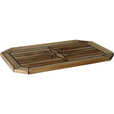 Teak tabletop 51x75cm