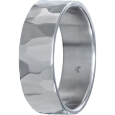 Ilkka Marttiini Agás 7mm polished forged flakka ring