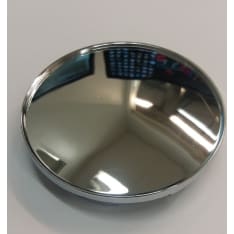 Barzetta 68mm/Chrome/Convex center mark base