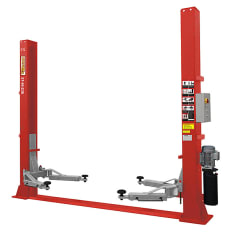 SteyrTek 2-pillar lift ST-40-2DE with electromagnetic safety lock