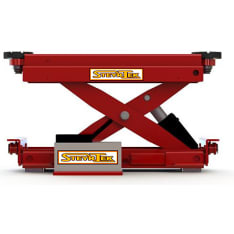 SteyrTek ST-X20TQ 4-pillar and two-wheel winch for scissor cranes