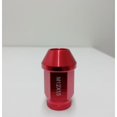 SteyrTek 1.5mm rise, 12mm 16 pcs red aluminum nut set