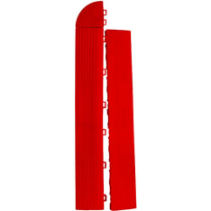 SteyrTek Fire Red female 6 pcs Floor tile edge piece