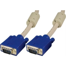 Deltaco RGB-8 kaksoissuojattu VGA-kaapeli