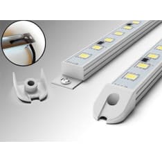 12V 50cm IP68 LED indoor light with aluminum housing white.