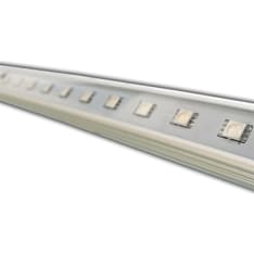 24V 150cm IP68 LED indoor light with aluminum housing white.