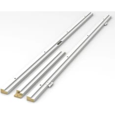 Swedoor 92mm 21 high white wet room frame package