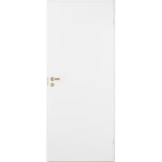 Swedoor 19 high fluted white reinforced glass door
