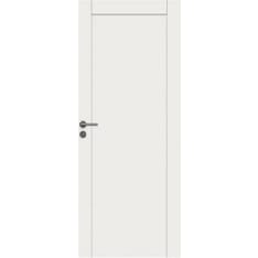 Swedoor Unique 501RVK white 9x21 splash-proof massive mirror door