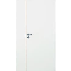 Swedoor 21 tall lipped white flat door spread