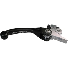 Scar Unbreakable Pivot Brake Lever - Honda Black color