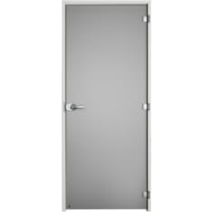 Vihtan Kaste gray satin glass partition door