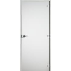 Vihtan Kaste satin white glass partition door
