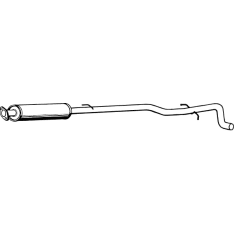 Fenno 860-P7845 Volvo V70/XC70 silencer