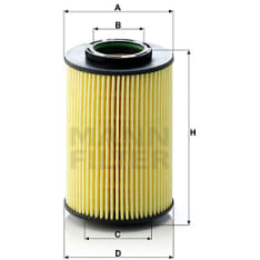 Mann Filter HU822/5X öljynsuodatin