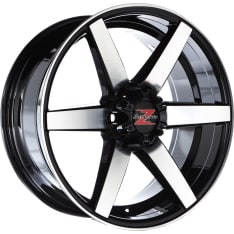 Barzetta Terreno BlackPolish 9x18 Jako:6x139.7 ET:35 valve