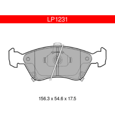 Delphi LP1231 Toyota etujarrupalasarja