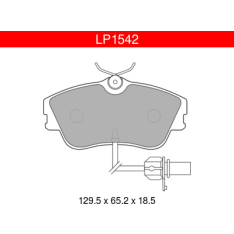 Delphi LP1542 VW etujarrupalasarja
