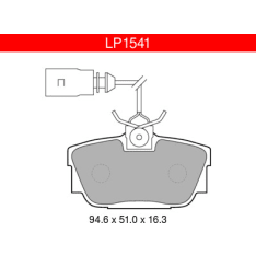 Delphi LP1541 VW takajarrupalasarja