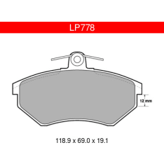 Delphi LP778 Audi / Seat / VW etujarrupalasarja