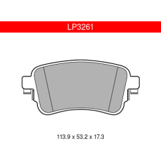 Delphi LP3261 2016- Peugeot / Citroen / Opel / Toyota takajarrupalasarja