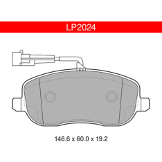 Delphi LP2024 Fiat etujarrupalasarja