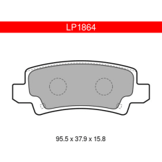 Delphi LP1792 Citroen Fiat Lancia Peugeot etujarrupalasarja