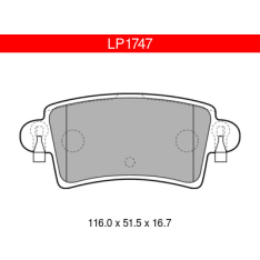 Delphi LP1747 Nissan / Opel / Renault takajarrupalasarja