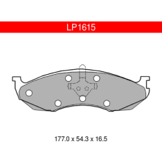 Delphi LP1615 Jeep / Kia etu/takajarrupalasarja