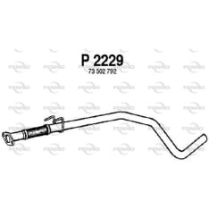 Fenno P2229 central tubes