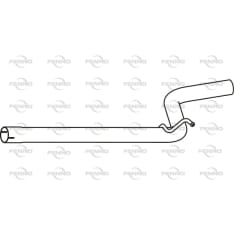 Fenno P7569 VW Caddy center pipe