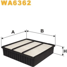 Wix Filters WA6362 ilmansuodatin