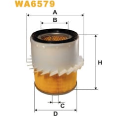 Wix Filters WA6579 Mitsubishi air filter
