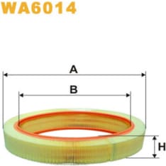 Wix Filters WA6014 Mercedes / Renault / Ford ilmansuodatin
