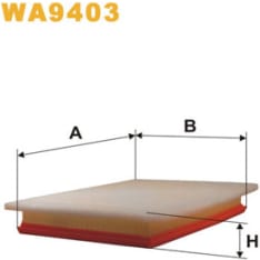 Wix Filters WA9403 ilmansuodatin