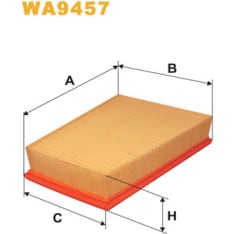 Wix Filters WA9457 Renault ilmansuodatin