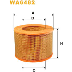 Wix Filters WA6482 Toyota Hilux / VW Taro air filter